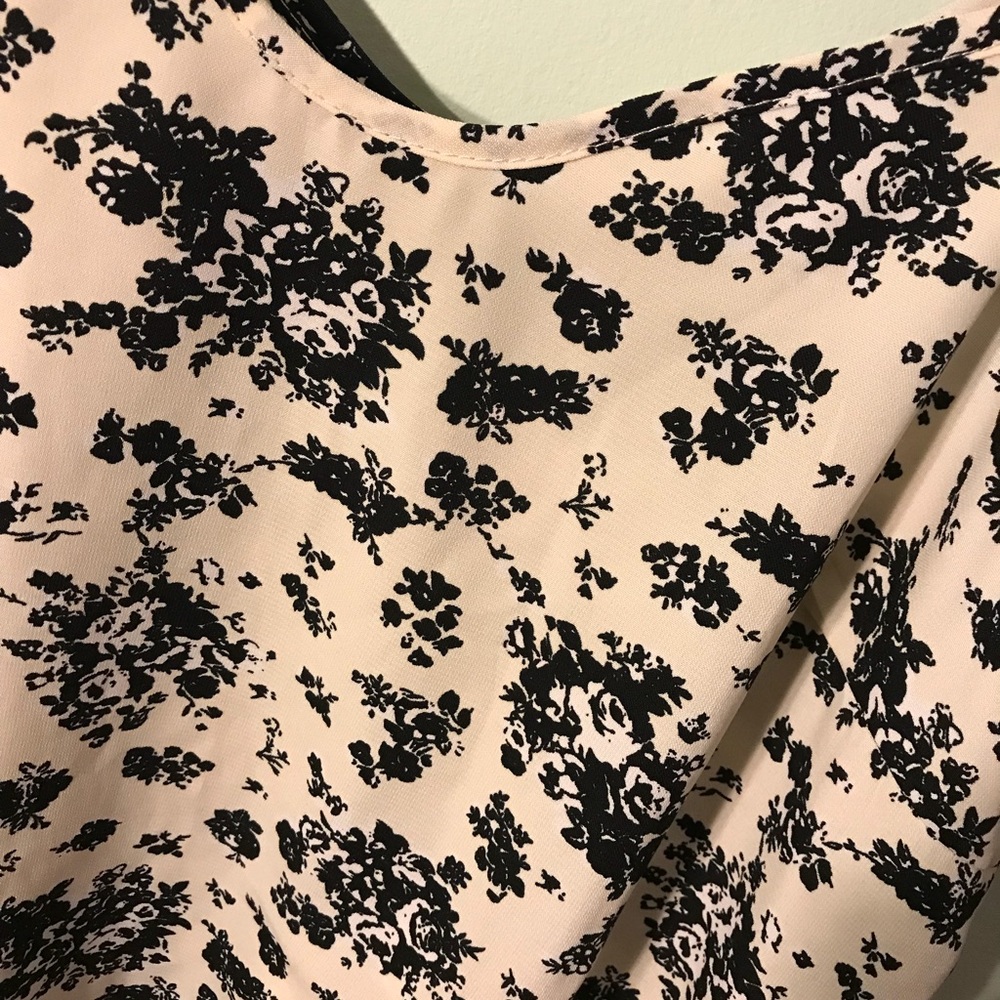 Floral tank top
